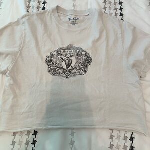 brandy melville cropped shirt